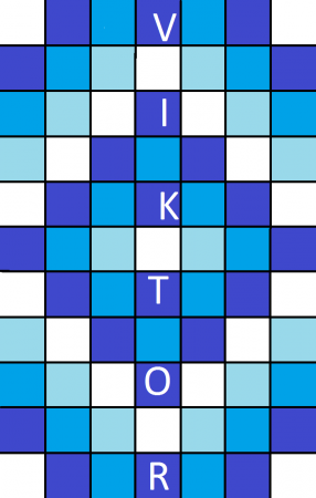 Detská deka s menom Viktor 1 Varianta 